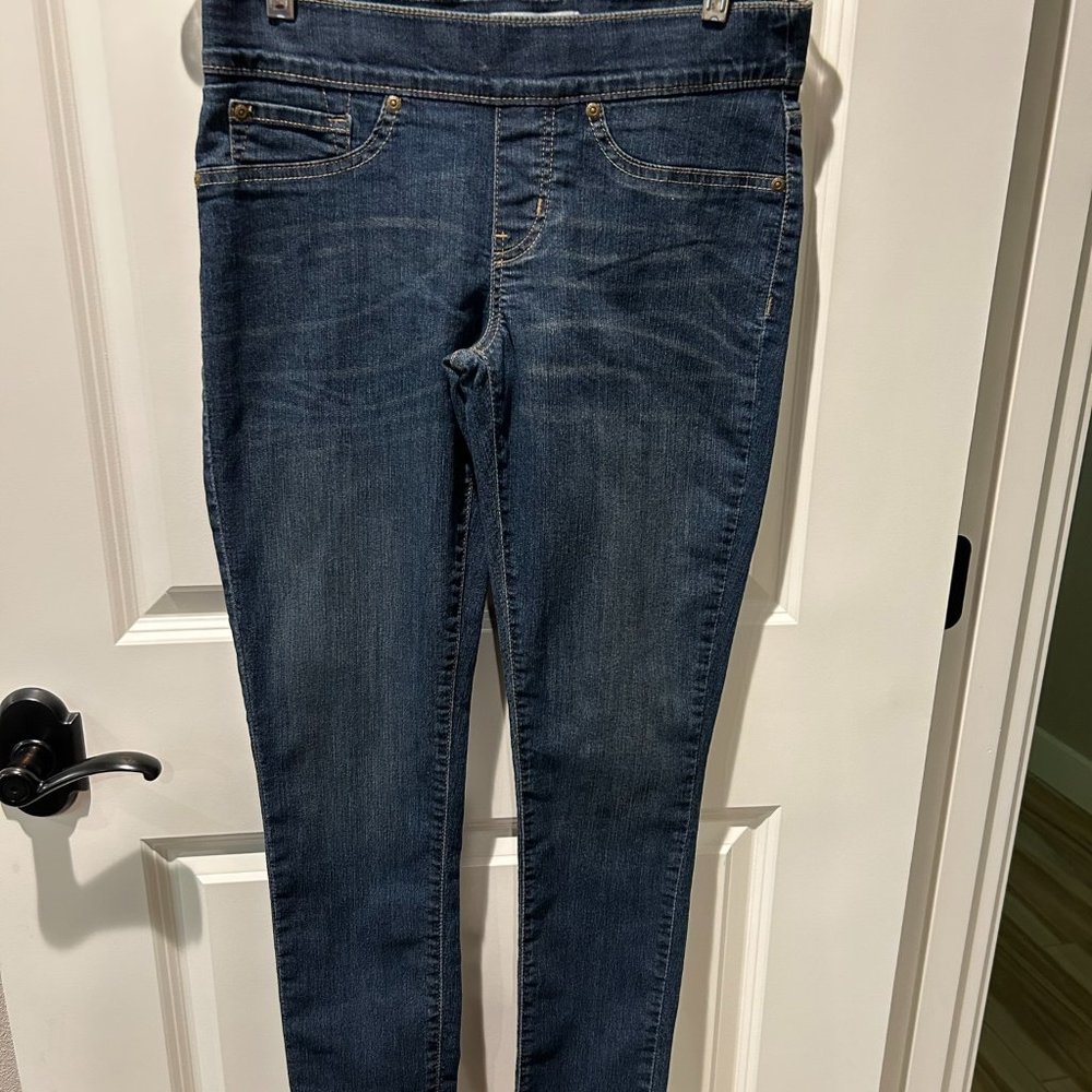 Vintage Levis Signature Mid Rise Skinny Jeggings, Size 10 Medium